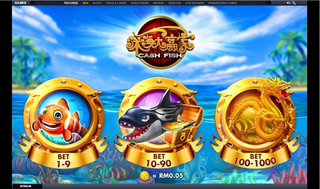 cach choi Cash Fishing W88