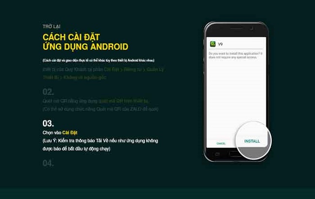 cai dat app v9bet