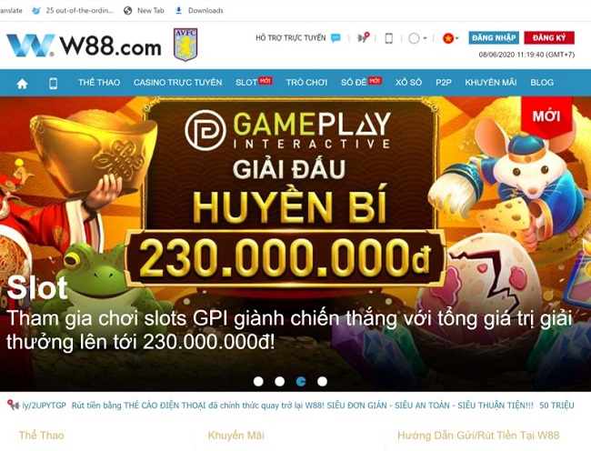 cach choi game slot tai w88