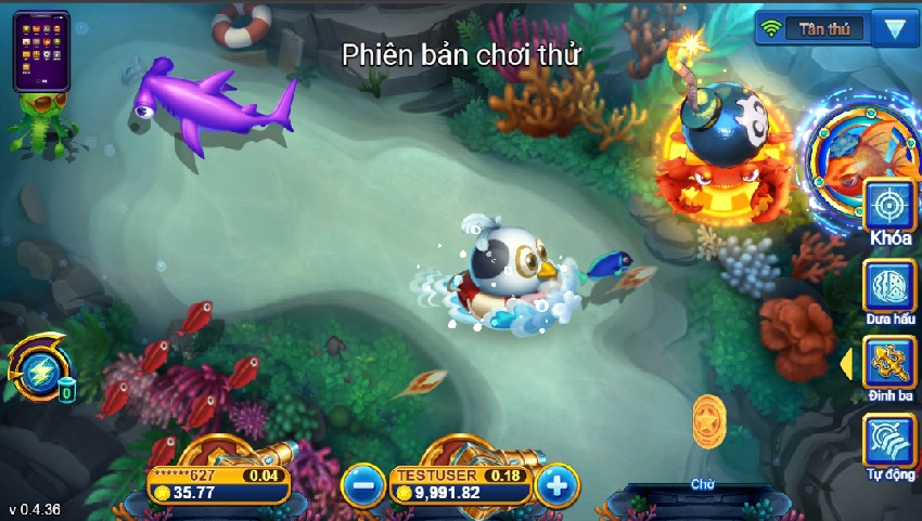 Cách tham gia chơi game Chill Fishing W88 Huong dan tham gia choi game Chill Fishing W88