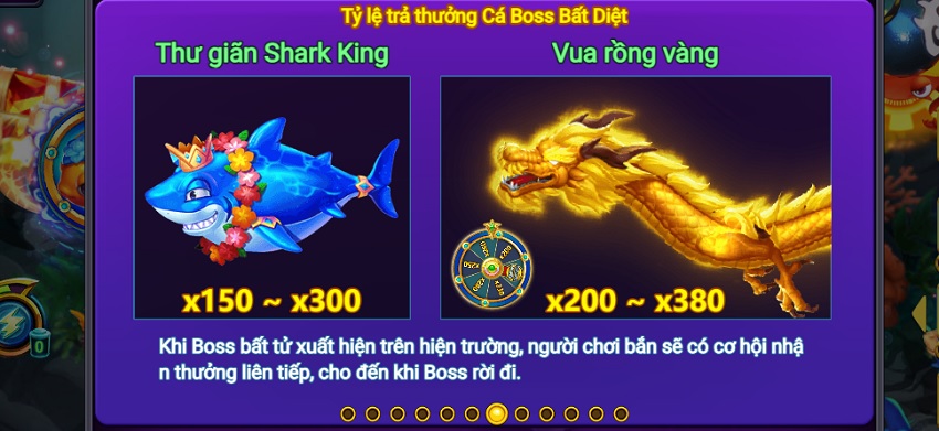Các loại cá tại Chill Fishing W88 Cac sinh vat tai tro choi ban ca Chill Fishing W88