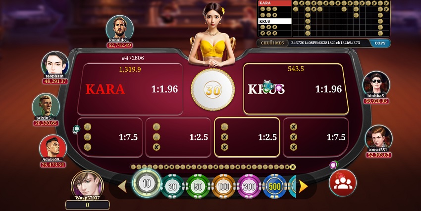 Thông tin về trò chơi Kara Krus W88 Mo ta ve tro choi Kara Krus W88