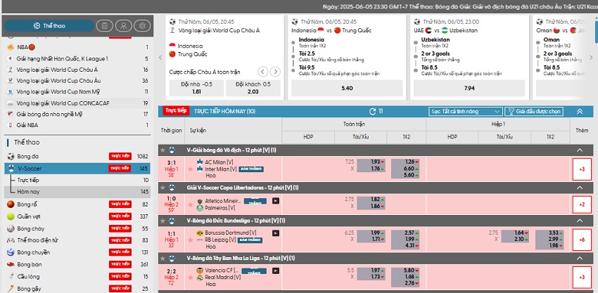 Cách tham gia cá cược V - Soccer W88 Cach ca cuoc V - Soccer W88