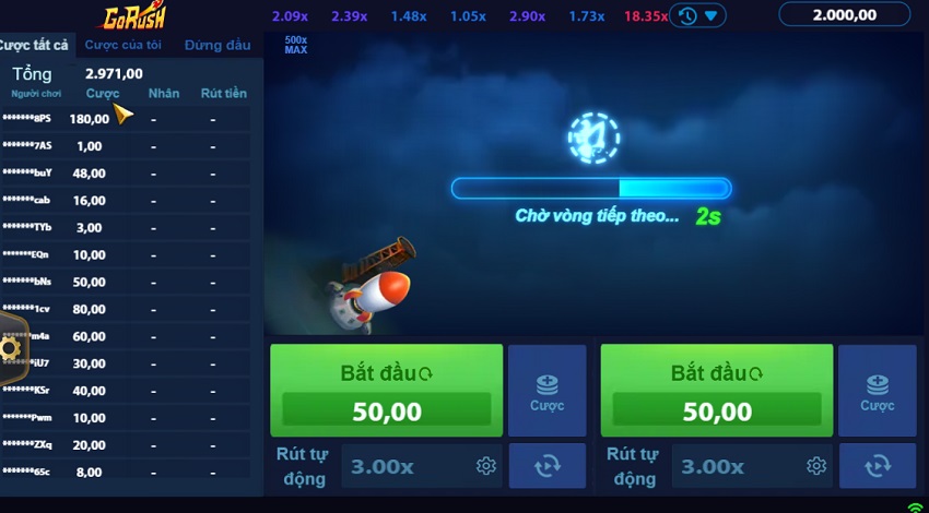 Cach choi game Go Rush W88