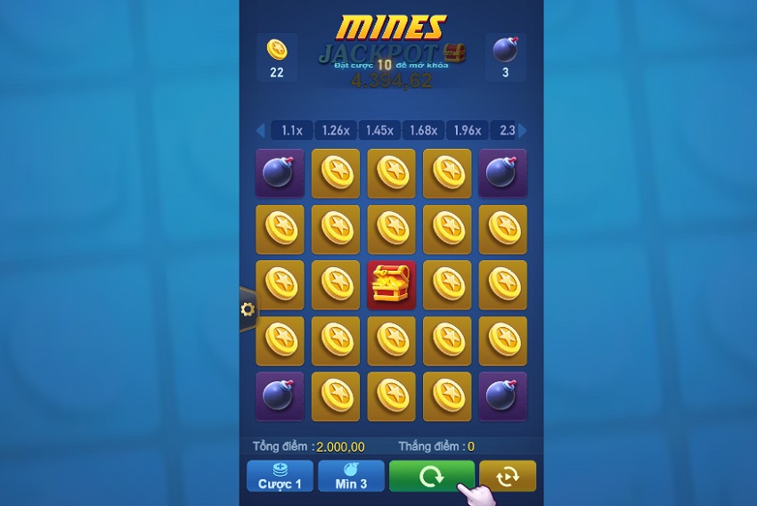 Cach choi game Mines W88