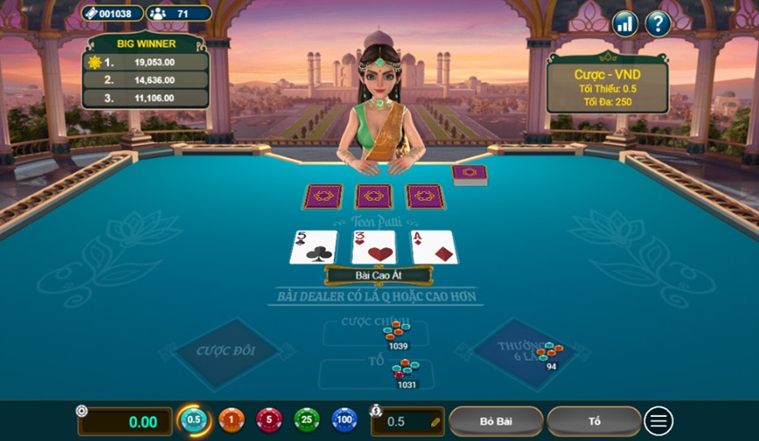 Tim hieu game Teen Patti W88