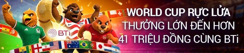 Khuyen mai W88 WC 2026 cung Bti