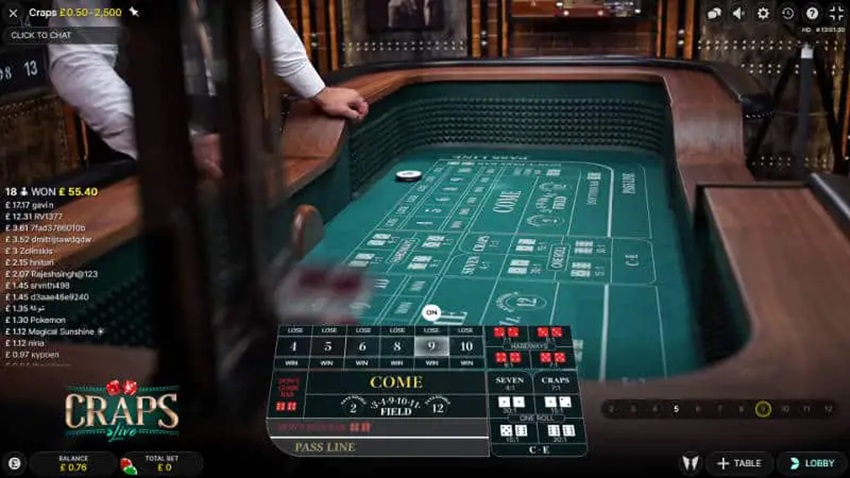 Kinh nghiem cuoc Craps W88