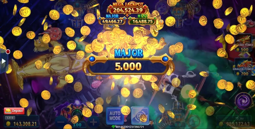 Giải độc đắc game Ocean King Jackpot Giai doc dac Ocean King Jackpot