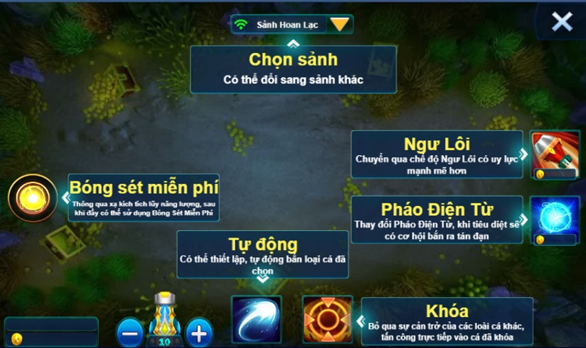 Luat choi game Mega Fishing W88